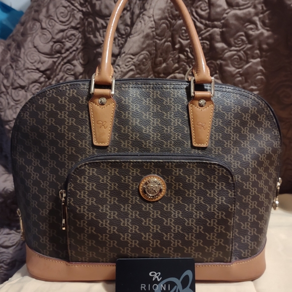 🛍️Rioni Signature Dome Handle Handbag🛍️ - Picture 2 of 14